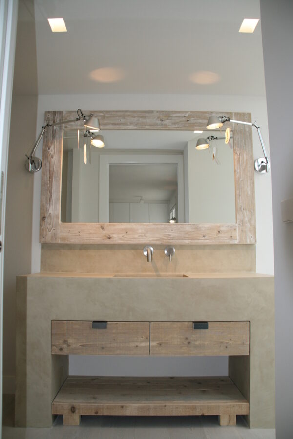 lavabo marrón claro