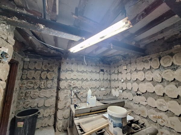pared sin baldosas